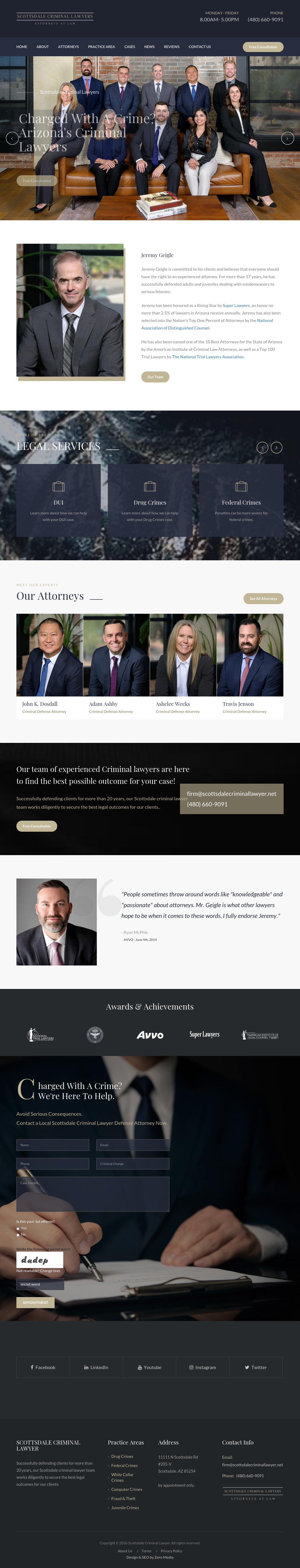 Scottsdale Criminal Lawyer - Scottsdale AZ Lawyers