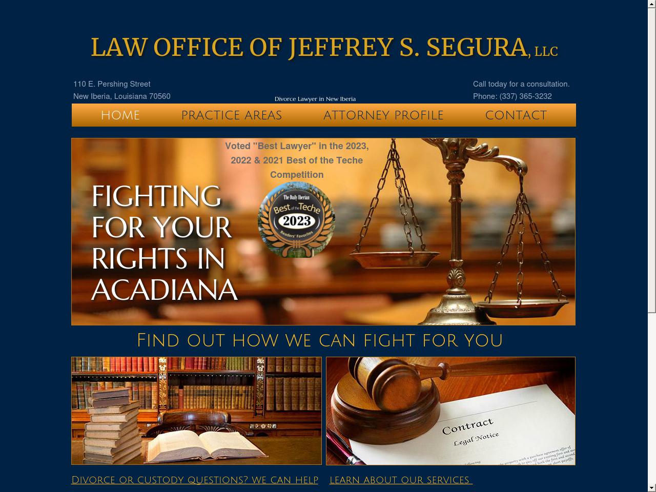 Segura Jeffrey S Attorney at Law - New Iberia LA Lawyers