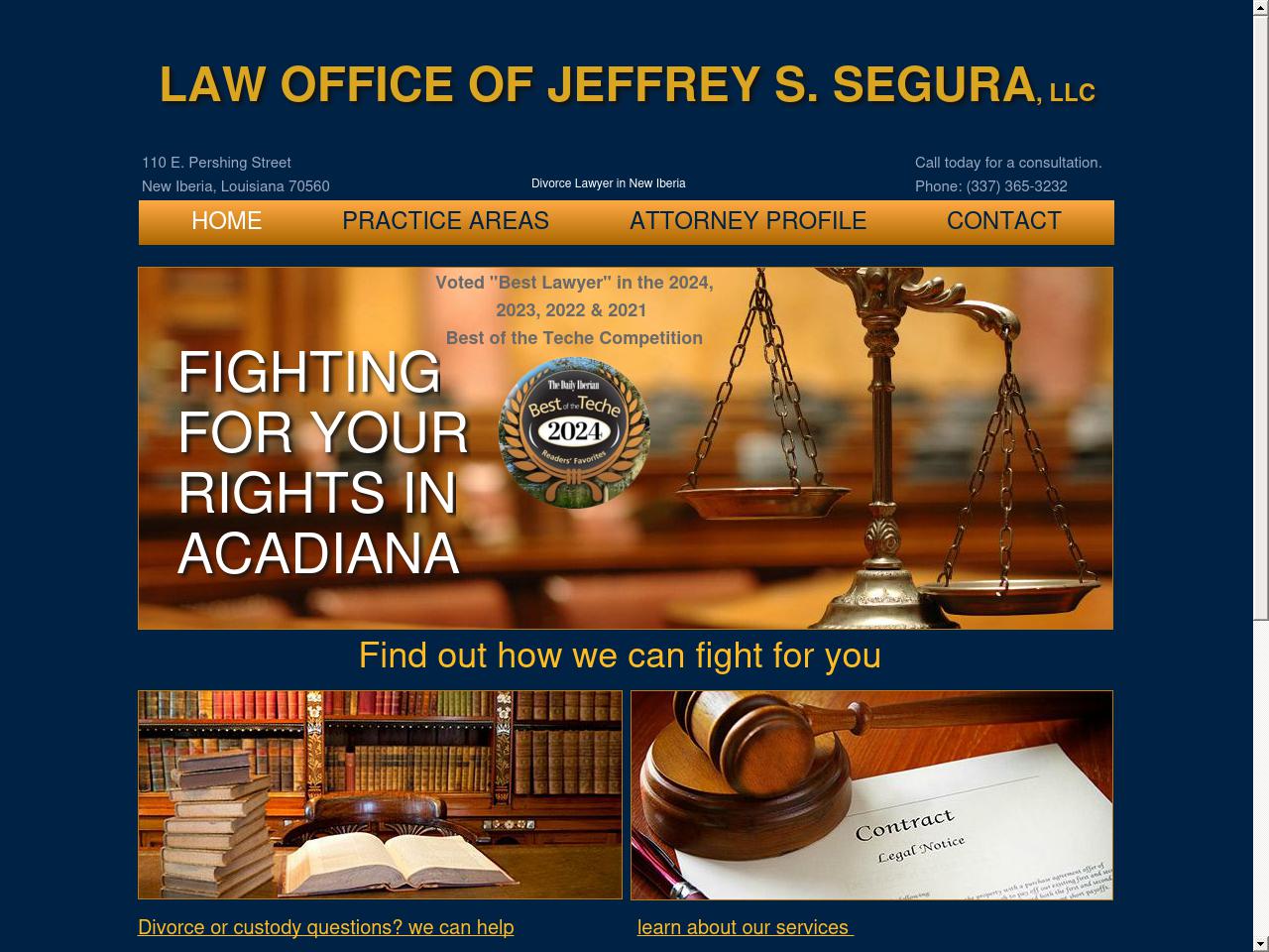 Segura Jeffrey S Attorney at Law - New Iberia LA Lawyers