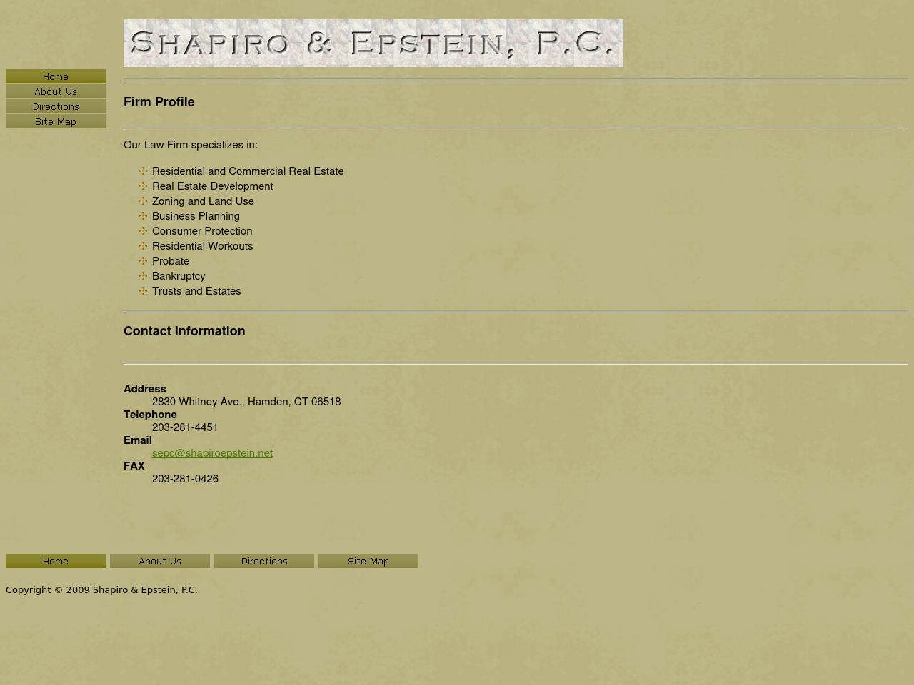 Shapiro And Epstein - Hamden CT Lawyers