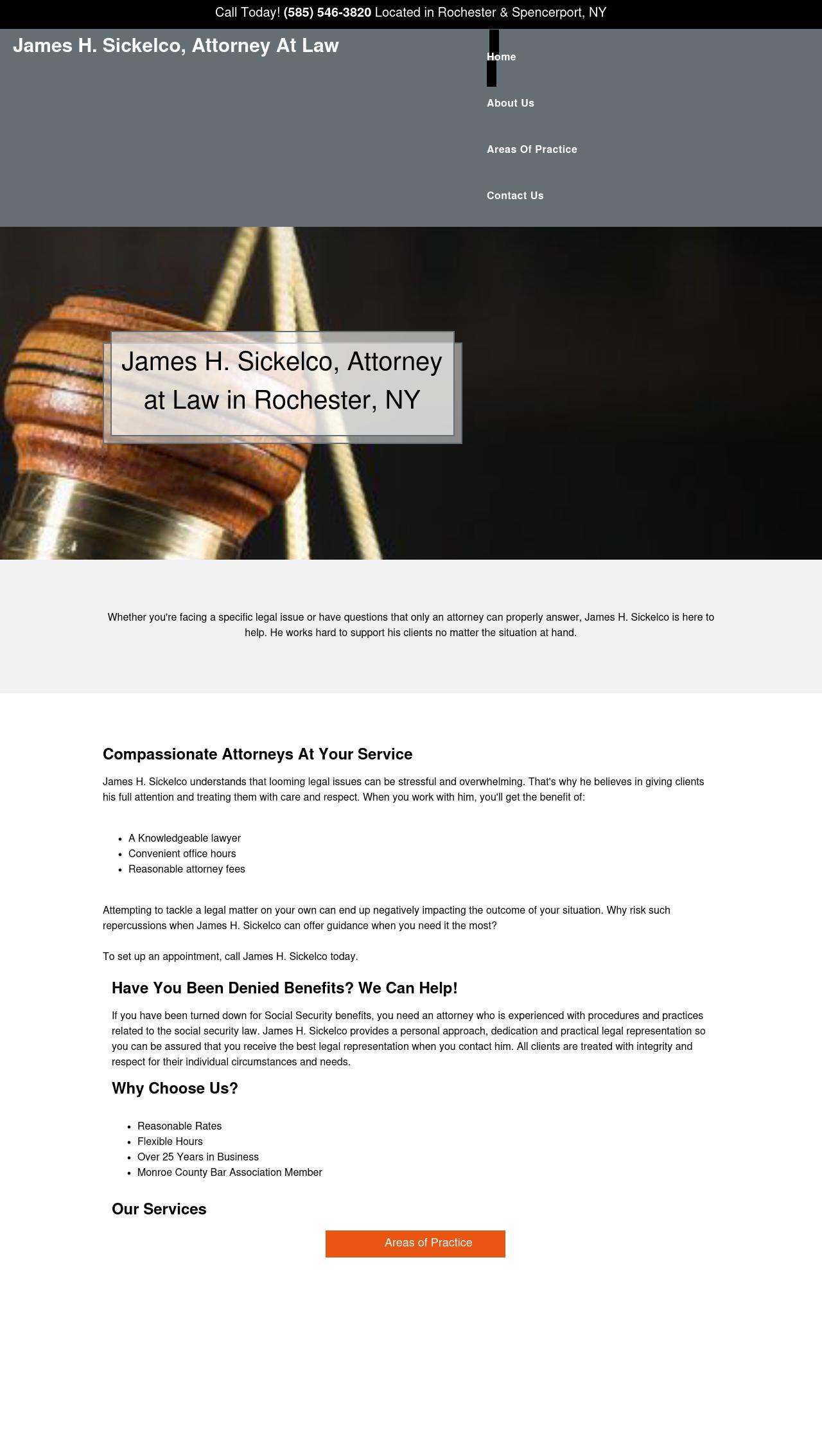 Sickelco James H - Rochester NY Lawyers