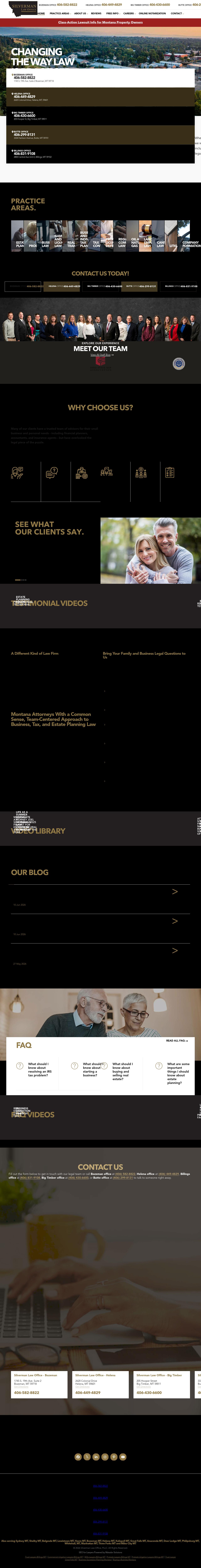 Silverman Law Office​,​ PLLC - Bozeman MT Lawyers