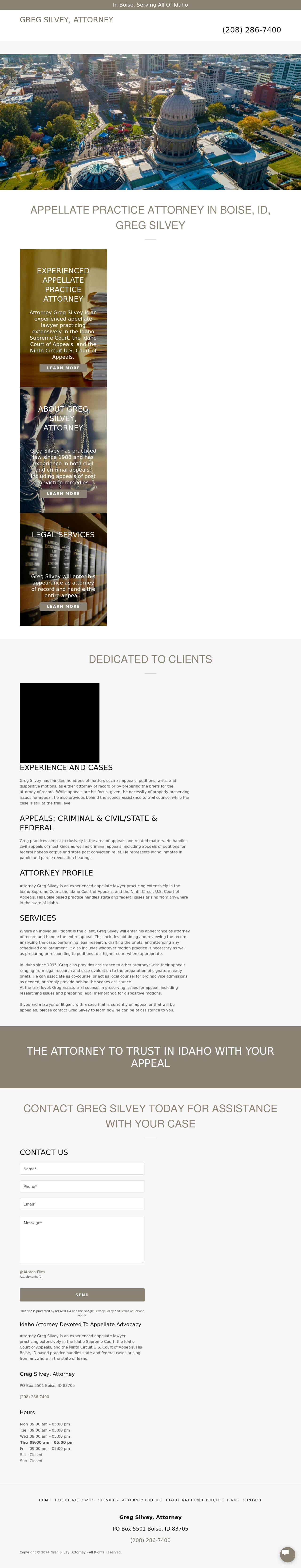 Silvey Greg - Kuna ID Lawyers