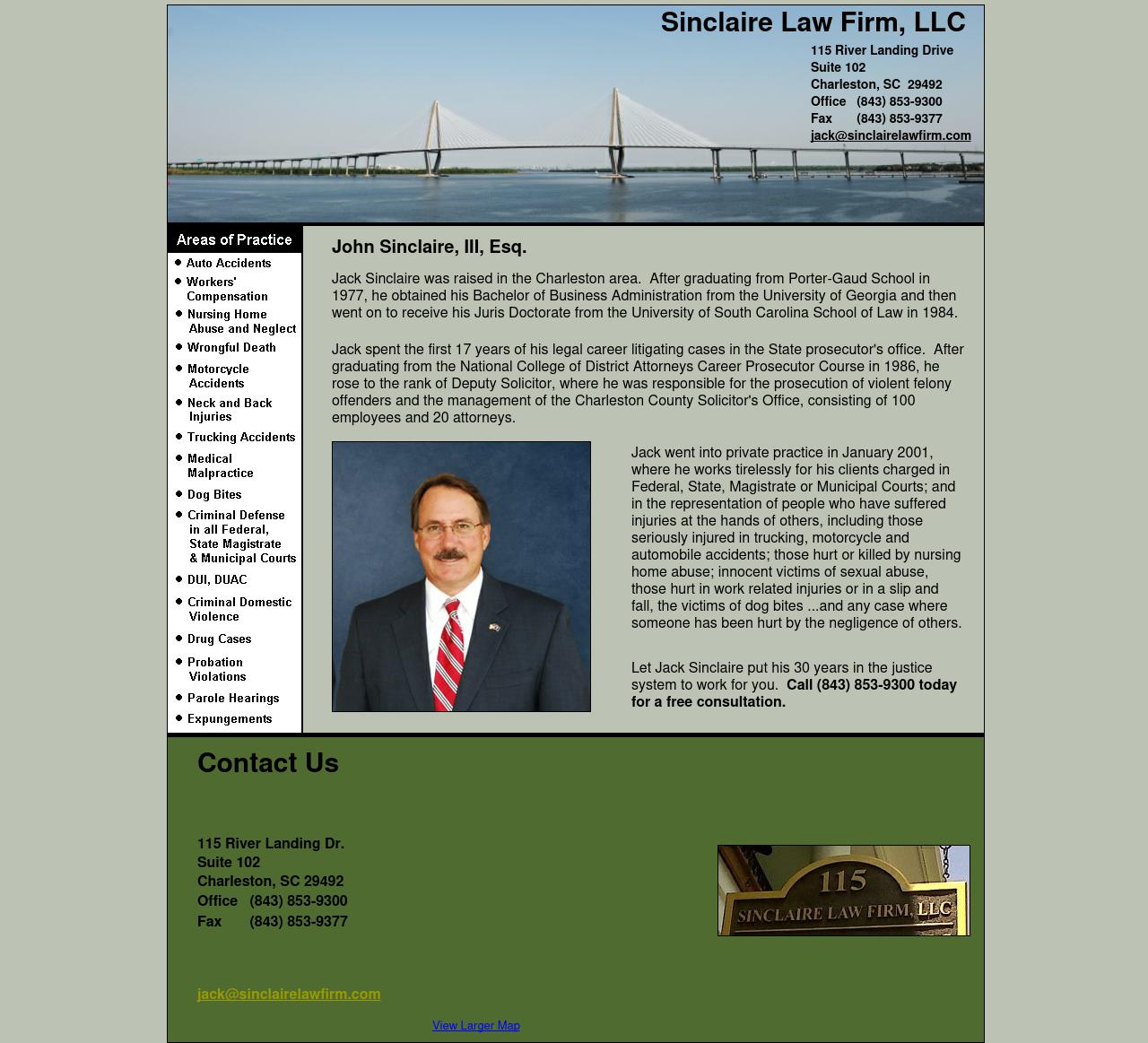 Sinclaire Law Firm LLC - Daniel Island SC Lawyers