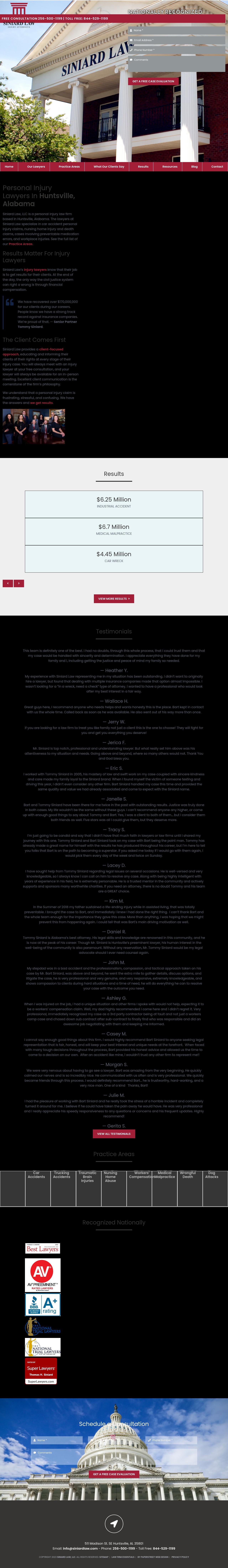 Siniard Law, LLC - Huntsville AL Lawyers