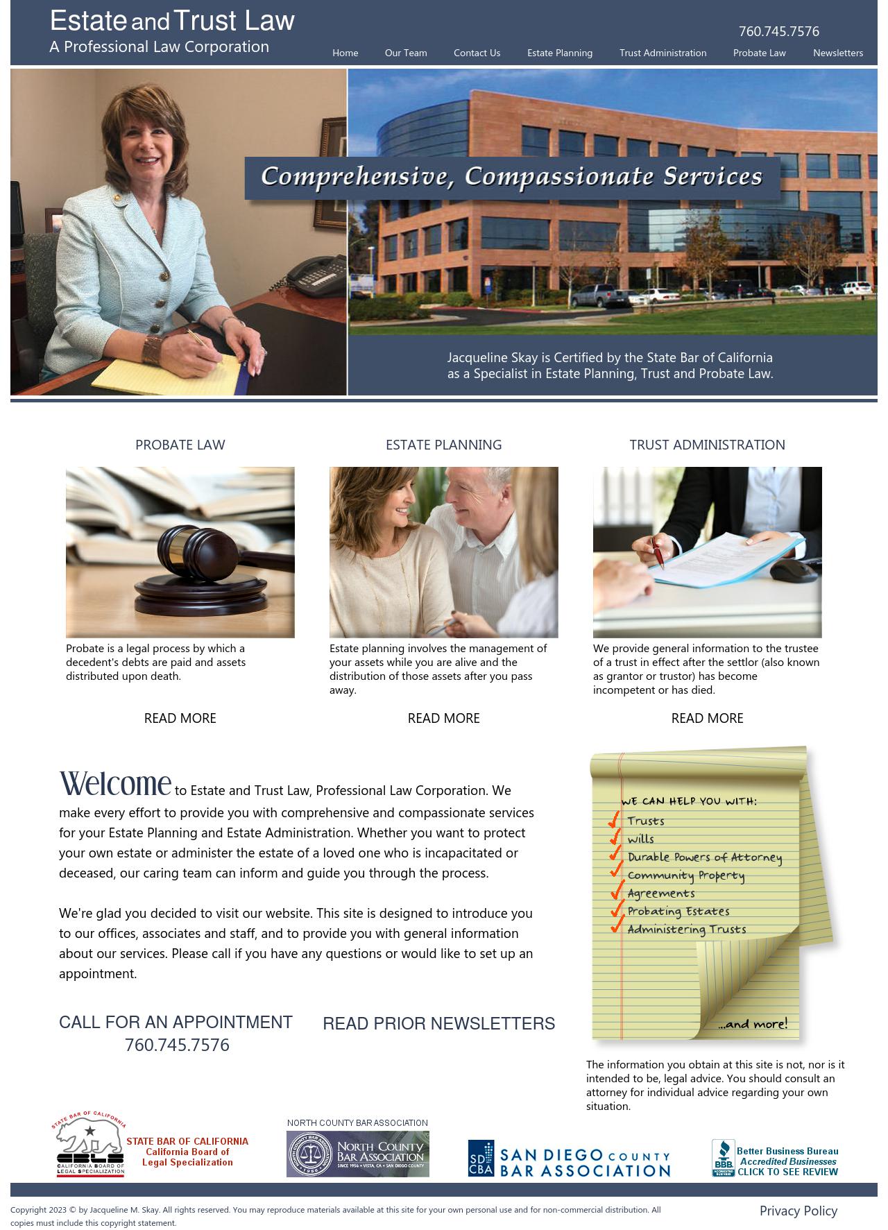 Skay Jacqueline M Attorney At Law - Carlsbad CA Lawyers