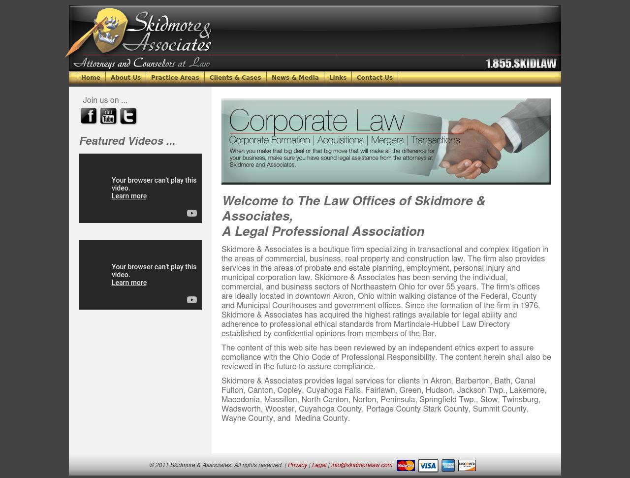 Skidmore & Associates LPA - Akron OH Lawyers
