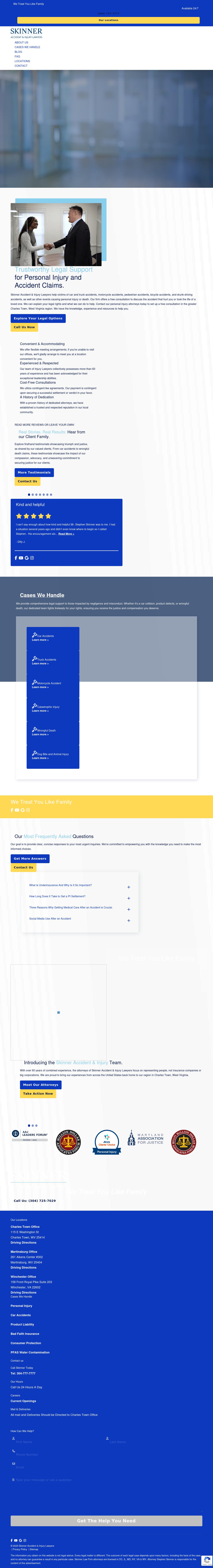 Skinner Law Firm - Charles Town WV Lawyers