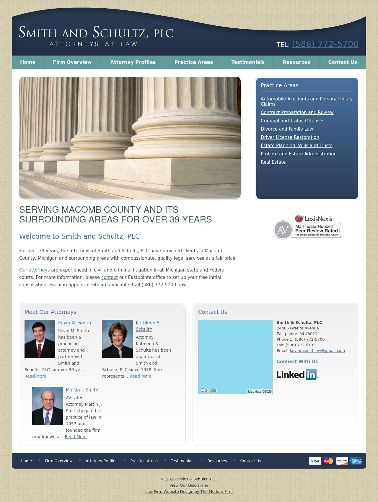 Smith and Schultz PLC - Eastpointe MI Lawyers