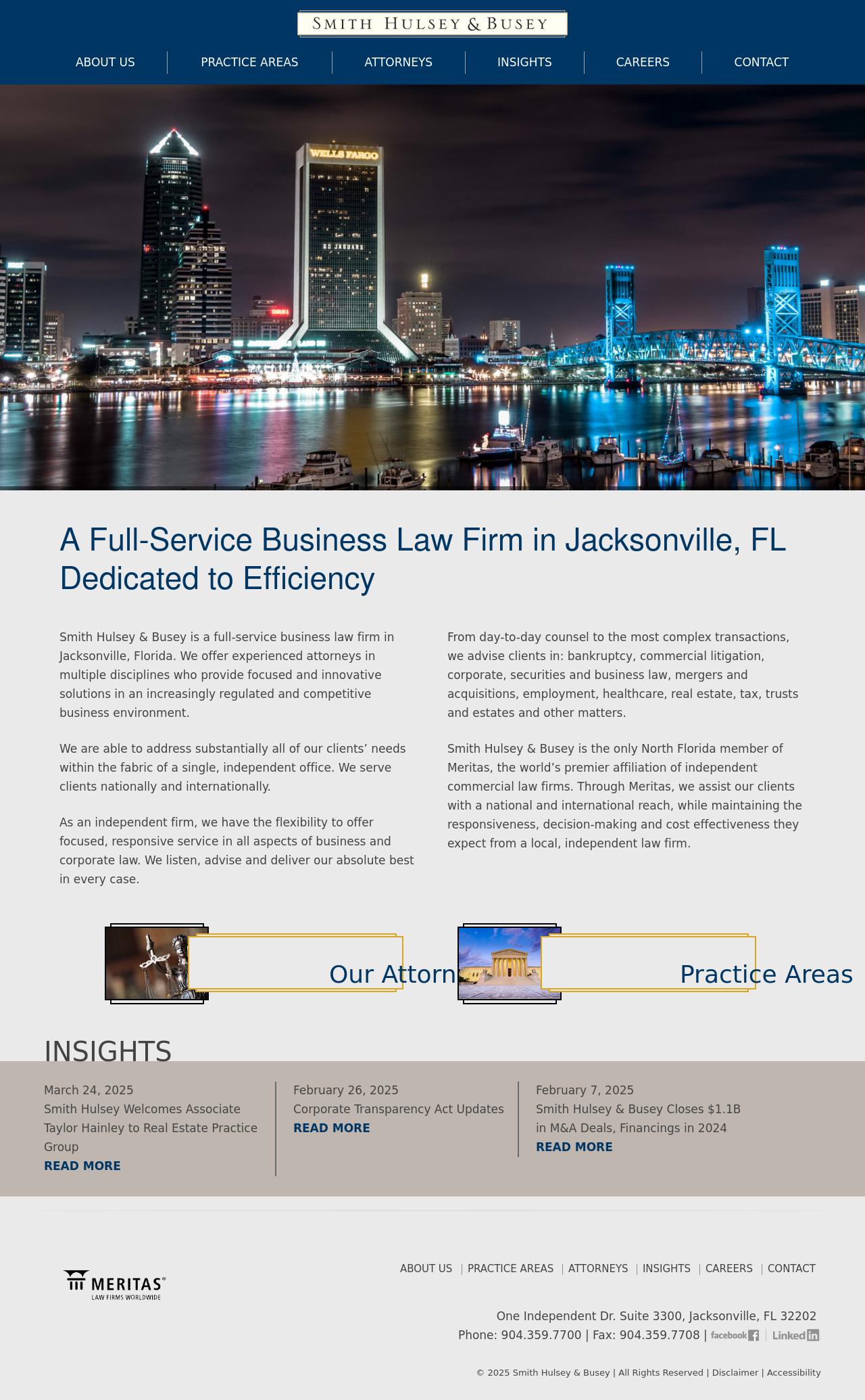 Smith Hulsey & Busey - Jacksonville FL Lawyers