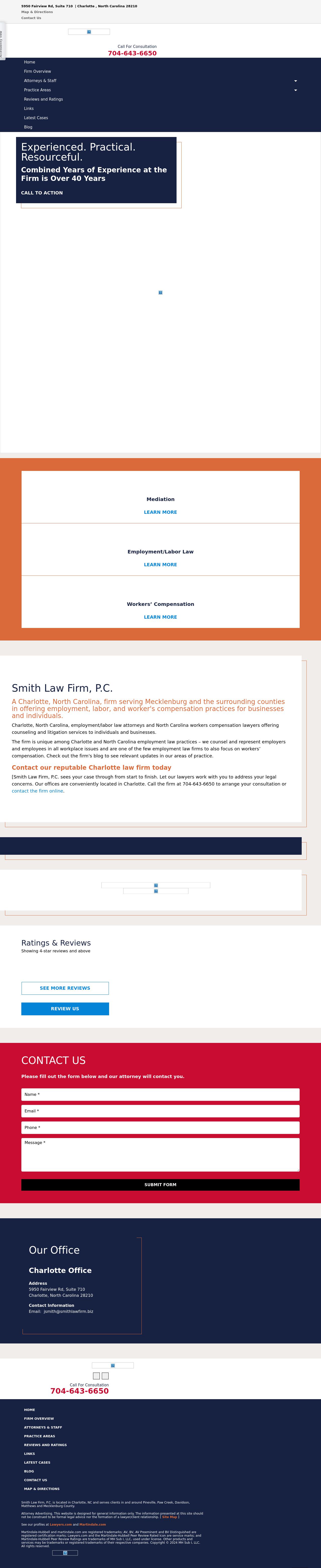 Smith Law Firm, P.C. - Charlotte NC Lawyers