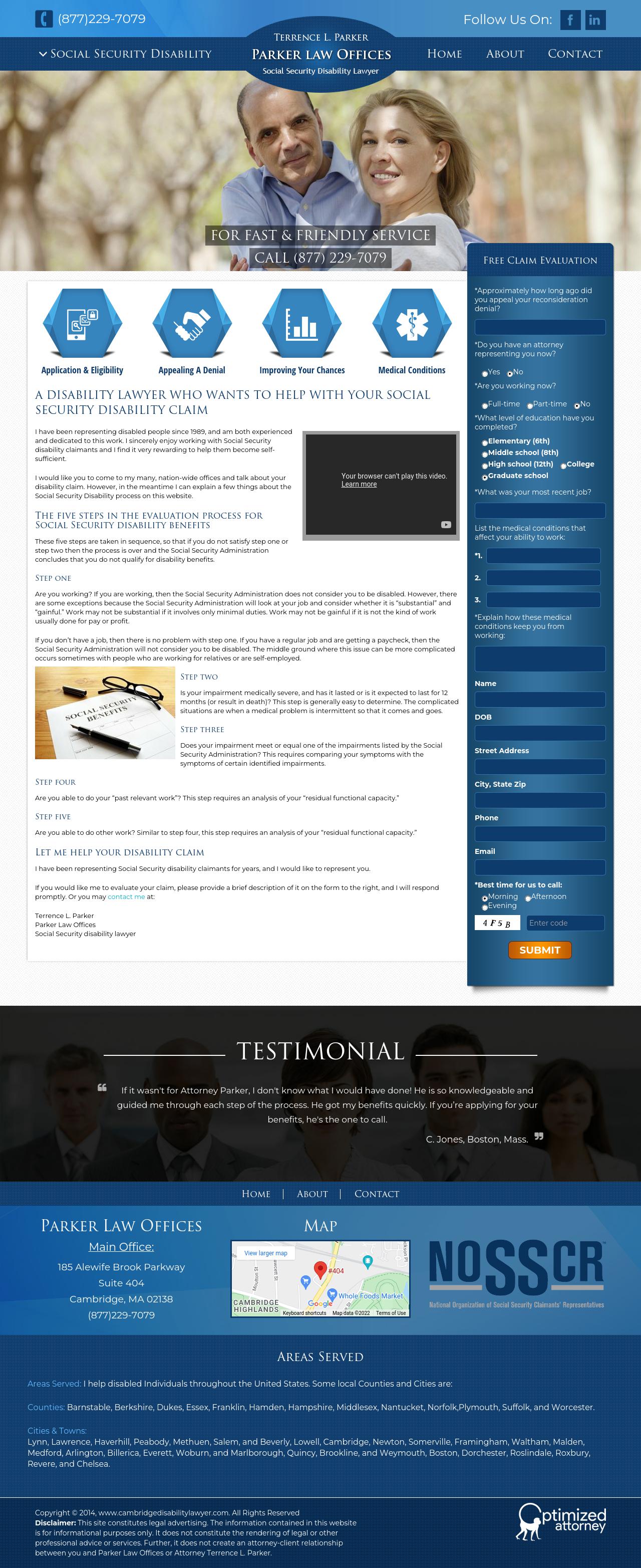 Parker Law Offices - Cambridge MA Lawyers