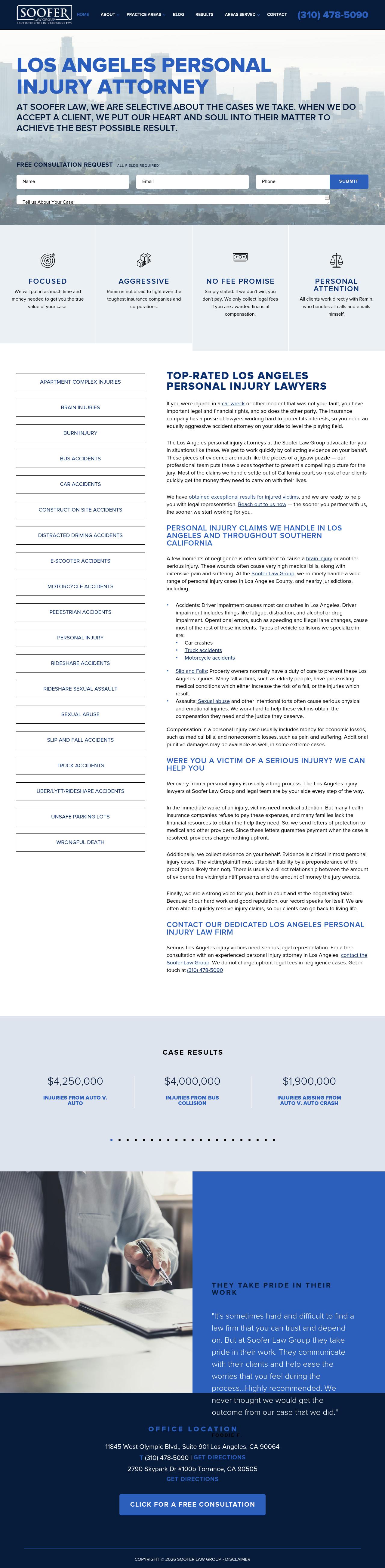 Soofer Law Group - Torrance CA Lawyers