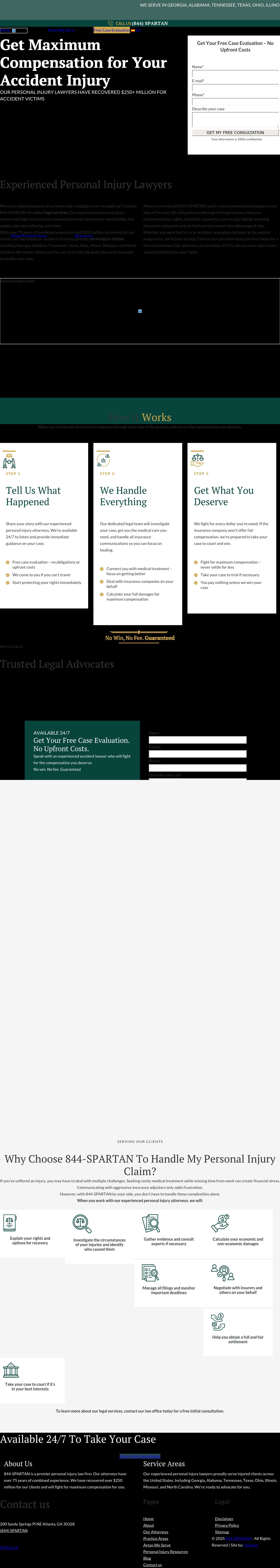 Spartan Car Accident & Personal Injury Lawyers - Atlanta GA Lawyers