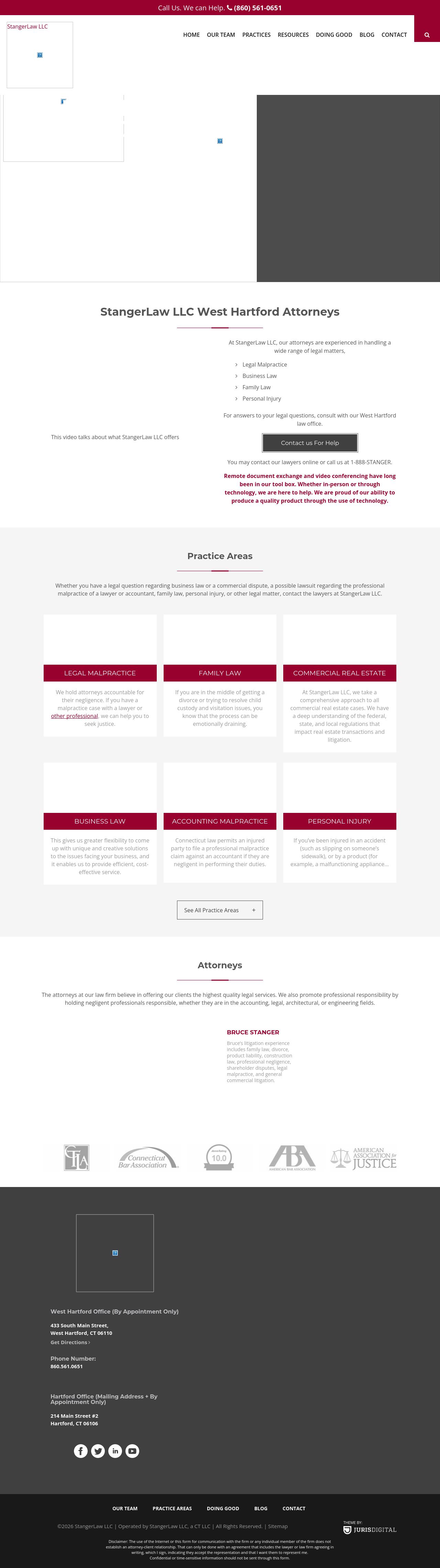 StangerLaw LLC - Hartford CT Lawyers