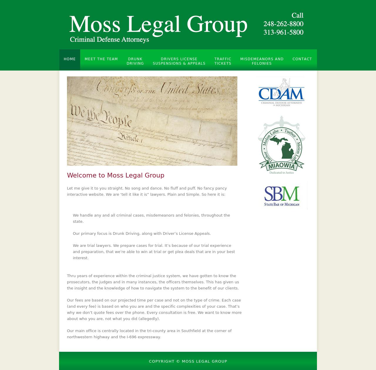 Steven I Moss & Associates PC - Southfield MI Lawyers