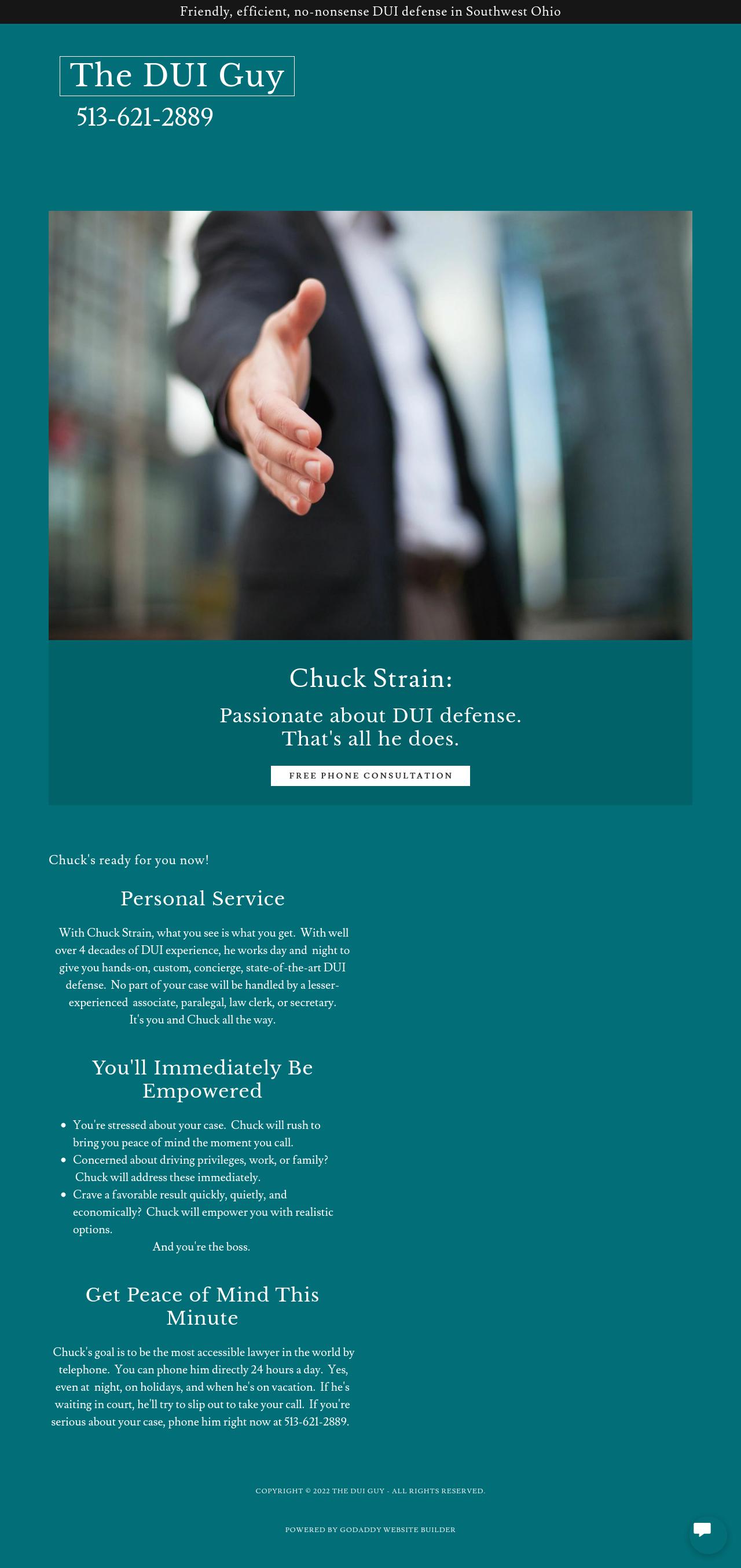 Strain Chuck - Cincinnati OH Lawyers