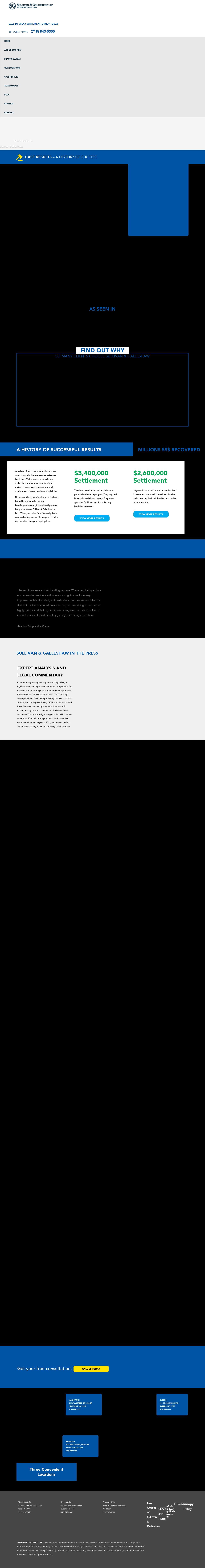 Sullivan & Galleshaw, LLP - Queens NY Lawyers