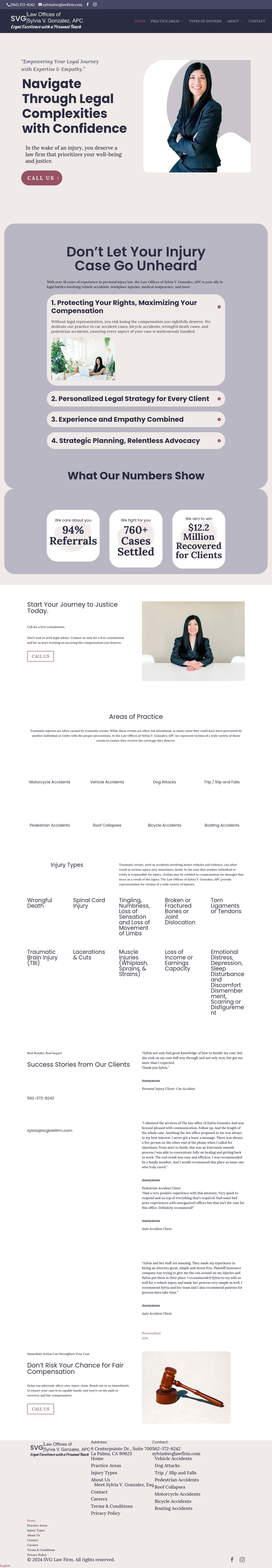 SVG Law Offices of Sylvia V. Gonzalez, APC - La Palma CA Lawyers
