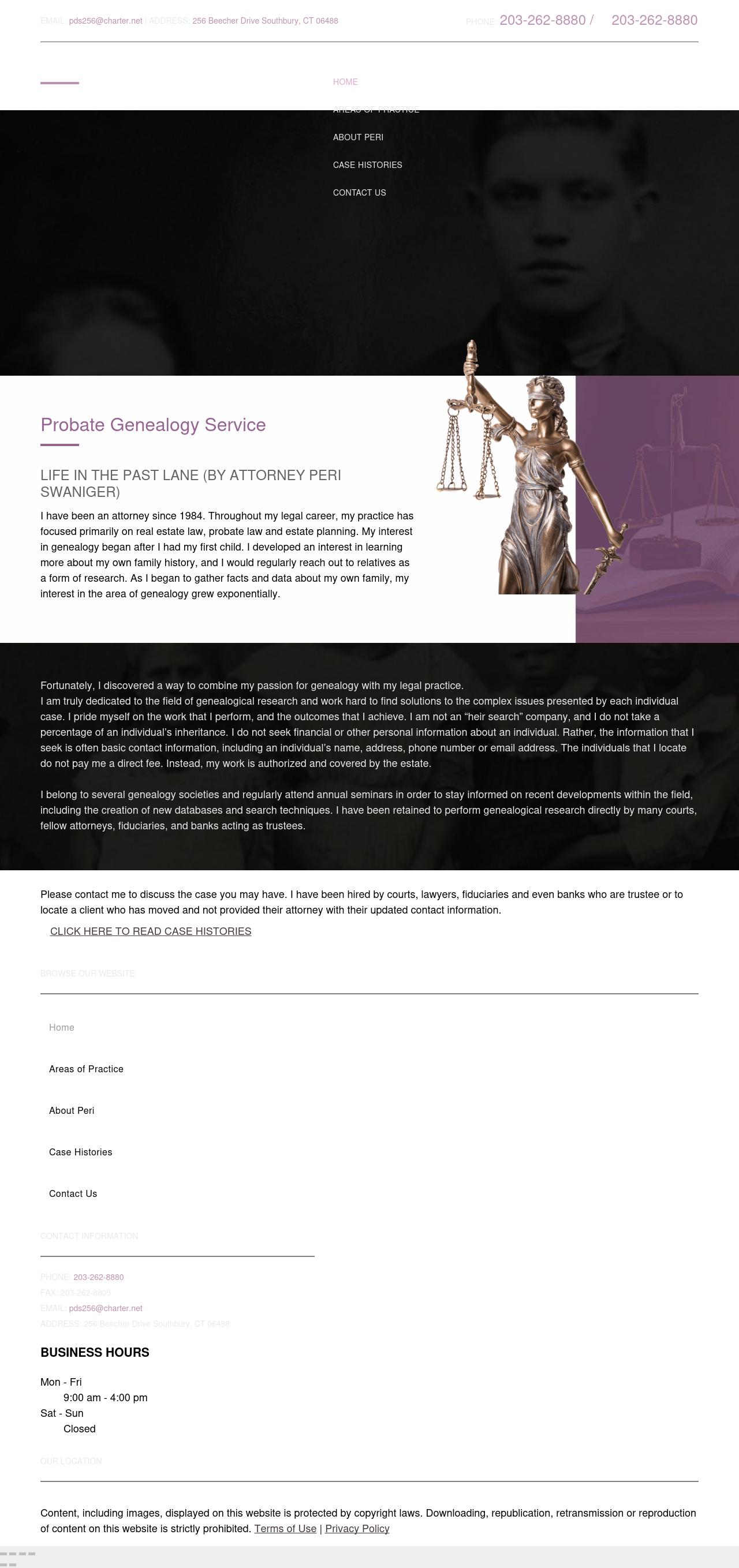 Swaniger Peri LLC - Southbury CT Lawyers