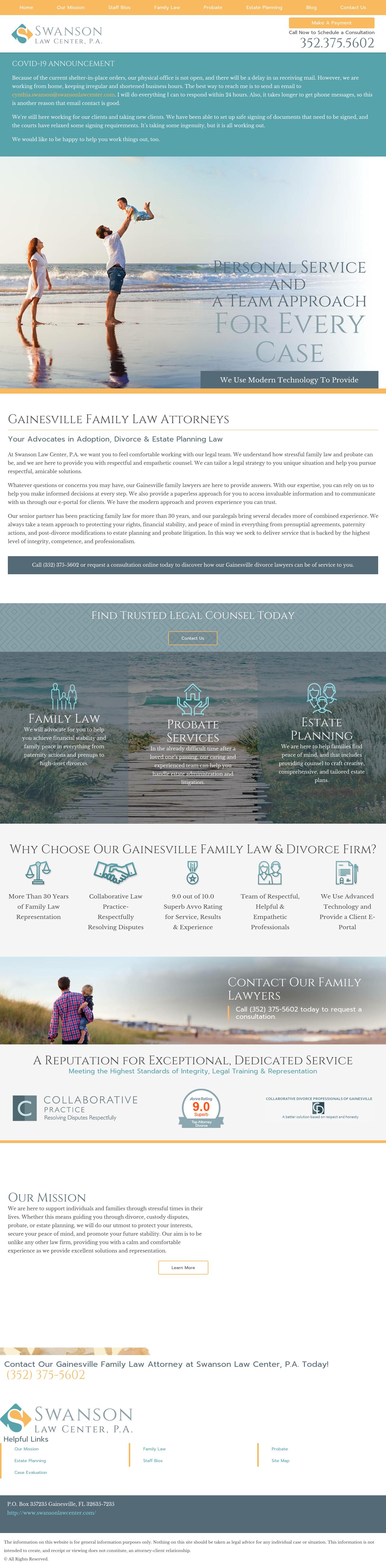 Swanson Law Center, P.A. - Gainesville FL Lawyers