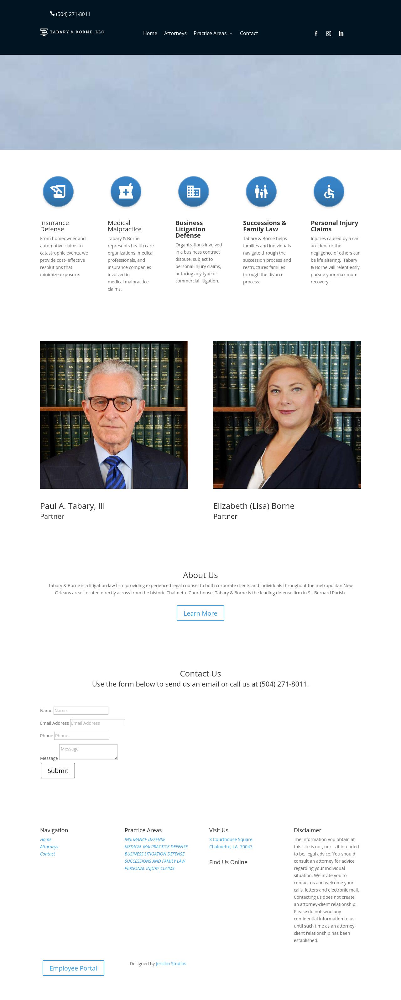 Tabary & Borne, L.L.C. - Chalmette LA Lawyers