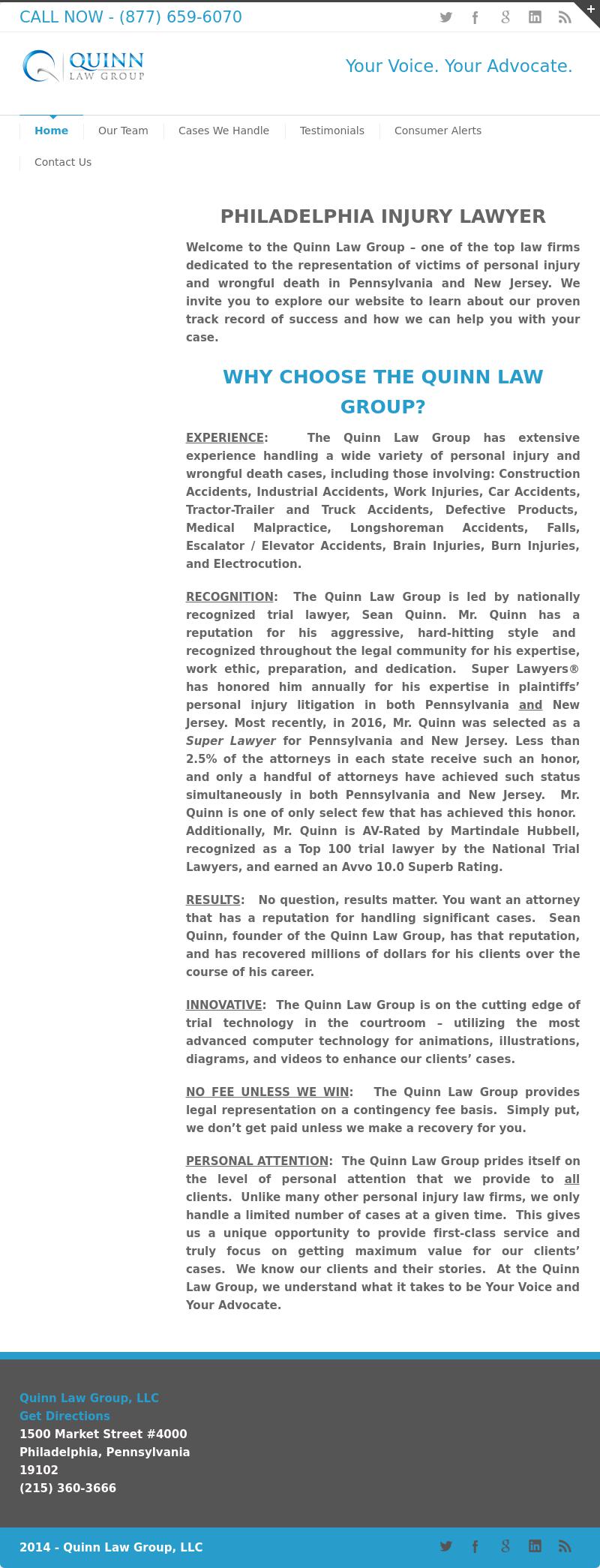  - Philadelphia PA Lawyers