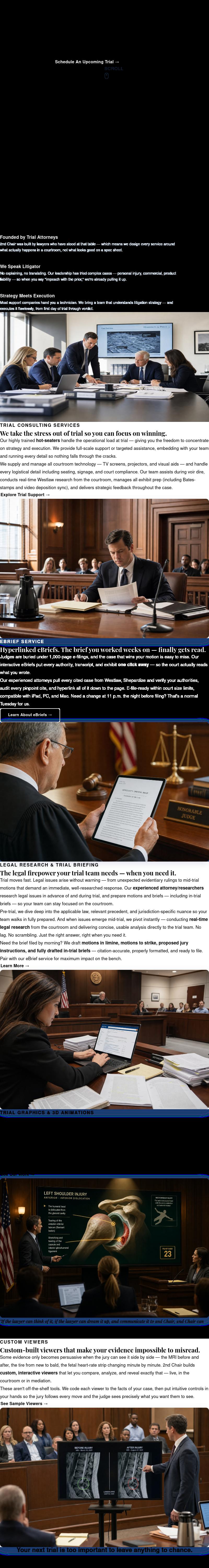 2nd Chair Trial Support, LLC - Dallas TX Lawyers