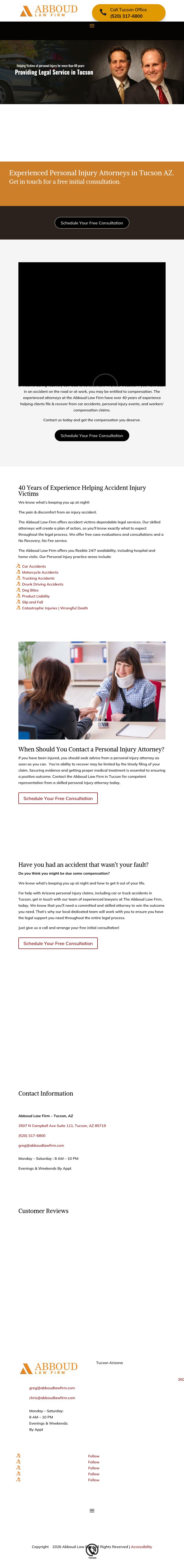 Abboud Law Firm  - Tucson AZ Lawyers