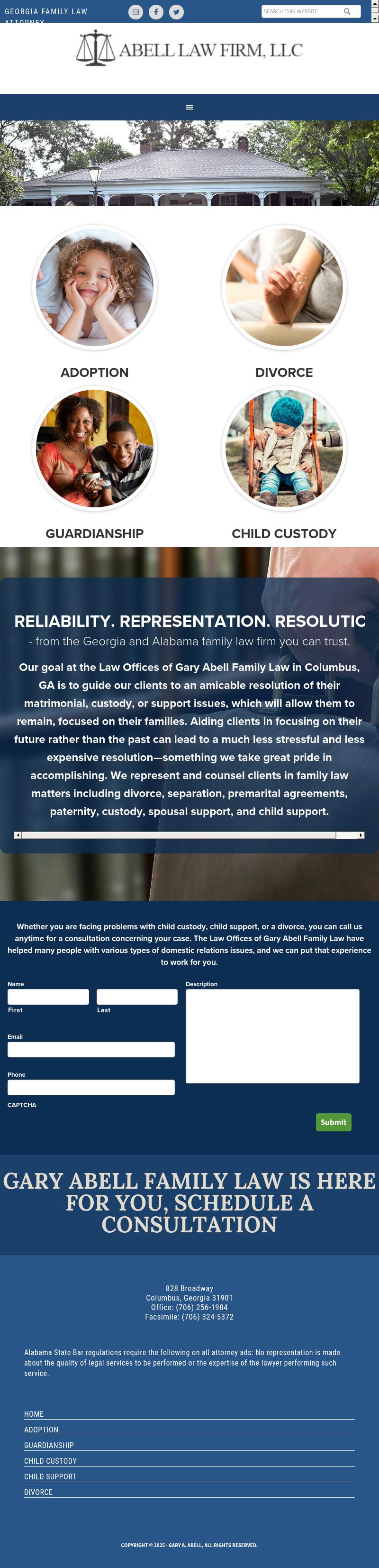 Abell Gary A. - Columbus GA Lawyers