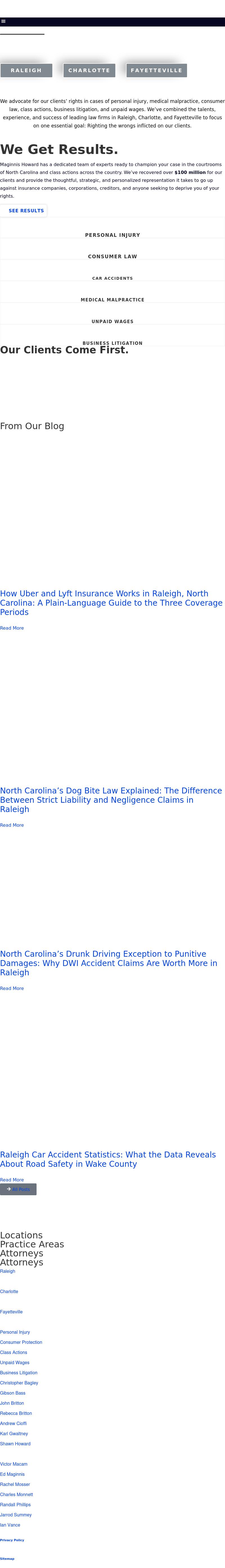 Maginnis Howard - Raleigh NC Lawyers