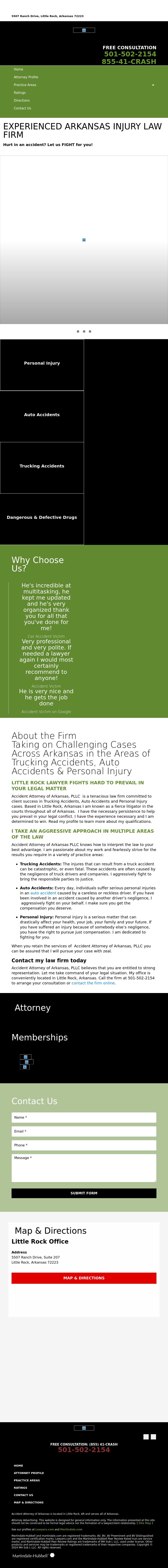 Accident Attorney of Arkansas PLLC - North Little Rock AR Lawyers