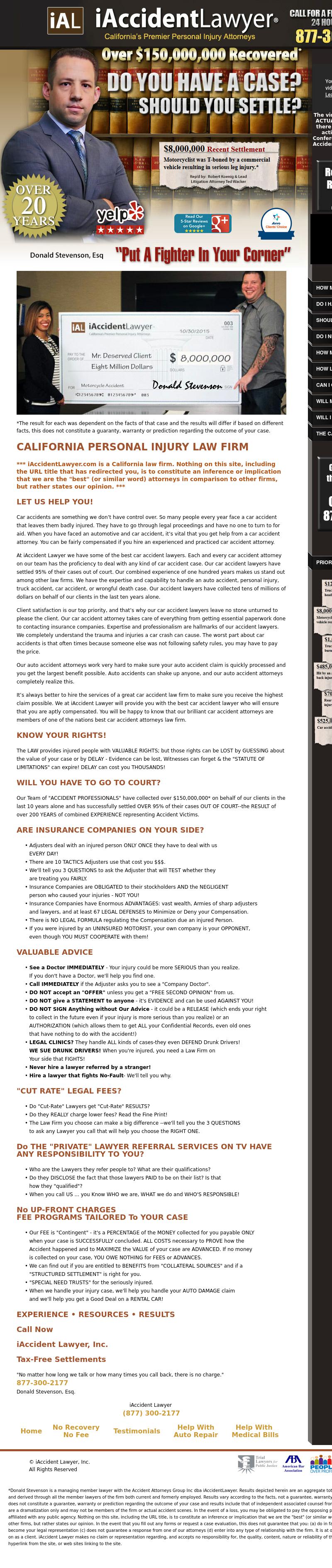 Accident Attorneys' Group, Inc. - Santa Clara CA Lawyers