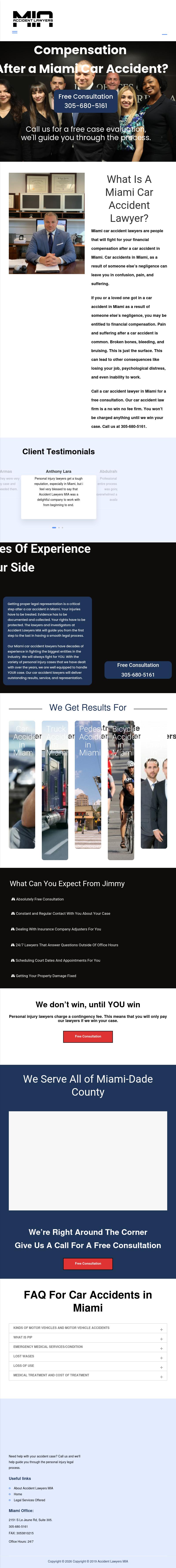 Accident Lawyers MIA - Miami FL Lawyers