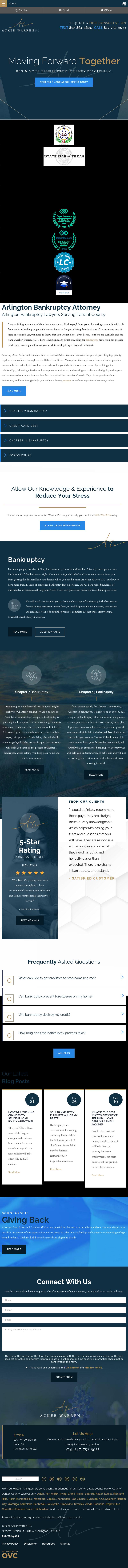 Acker Warren P.C. - Arlington TX Lawyers