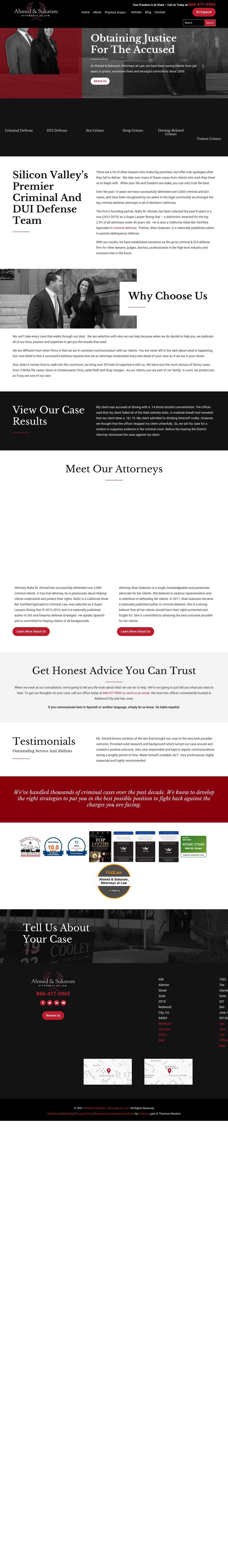 Ahmed & Sukaram, Attorneys at Law - San Jose CA Lawyers
