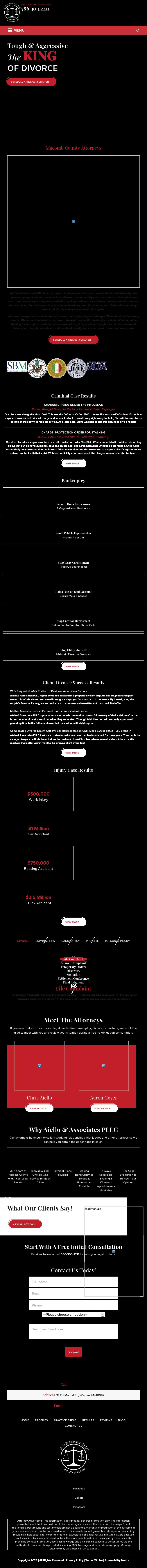 Aiello & Associates PLLC - Warren MI Lawyers
