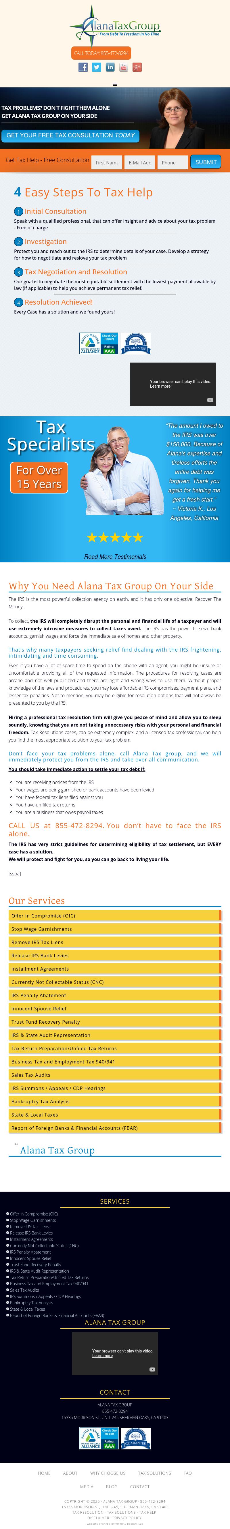 Alana Tax Group - Elkhart IN Lawyers
