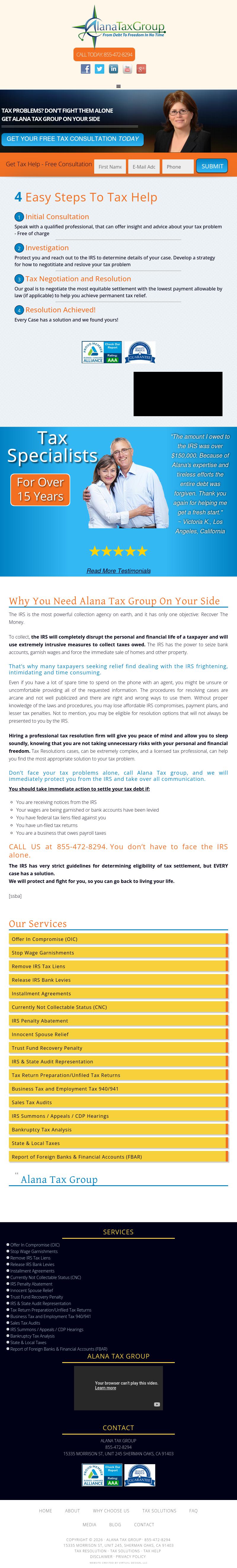 Alana Tax Group - Hendersonville TN Lawyers