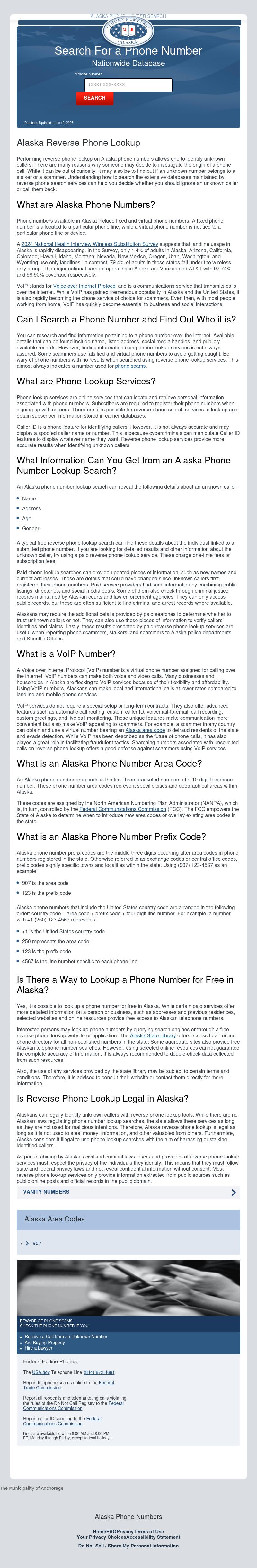 Alaska Phone Number Search  - North Pole AK Lawyers