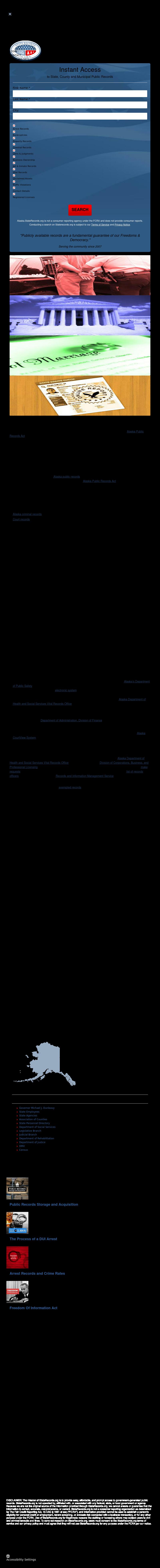 Alaska State Records - Anchorage AK Lawyers