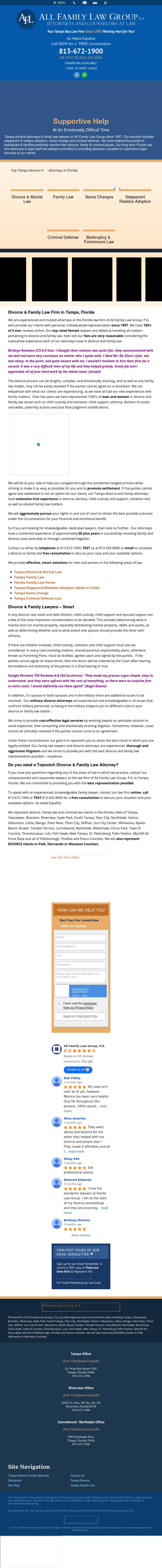 All Family Law Group, P.A. - Apollo Beach FL Lawyers