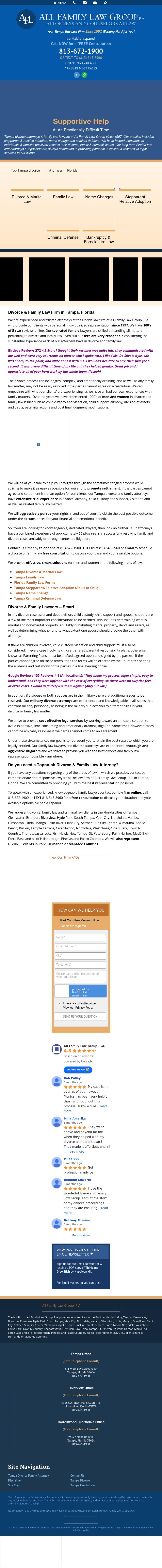 All Family Law Group, P.A. - Riverview FL Lawyers