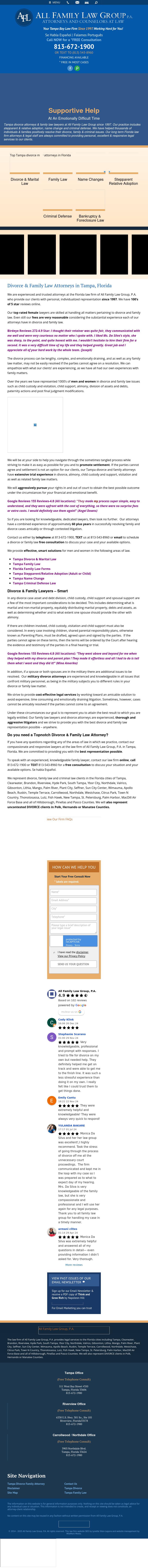 All Family Law Group, P.A. - Riverview FL Lawyers