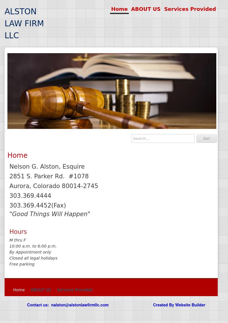 Alston Law Firm LLC - Aurora CO Lawyers