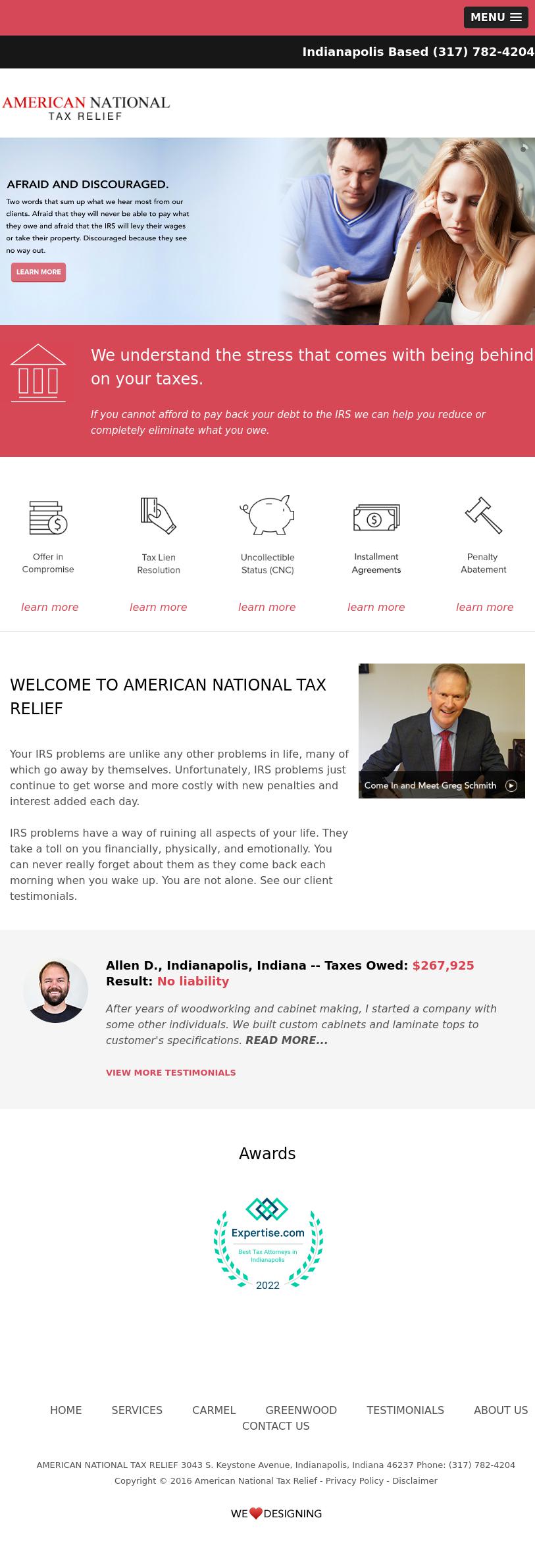 American National Tax Relief - Indianapolis IN Lawyers