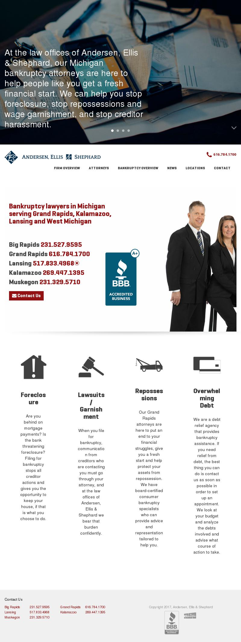 Andersen David & Associates PC - Lansing MI Lawyers