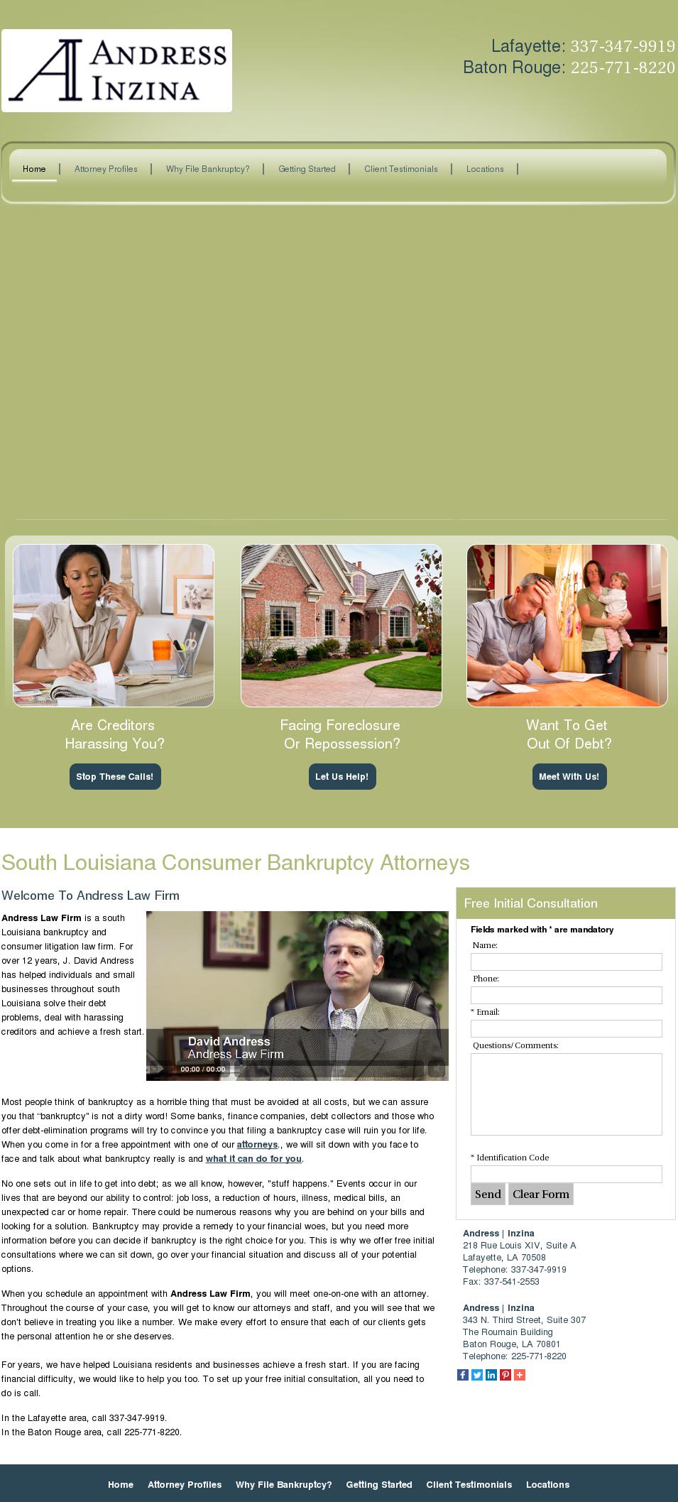 Andress Law Firm - Baton Rouge LA Lawyers
