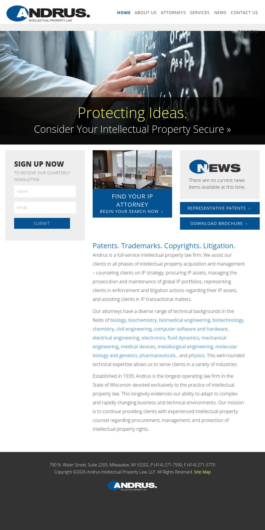 Andrus Intellectual Property Law - Milwaukee WI Lawyers