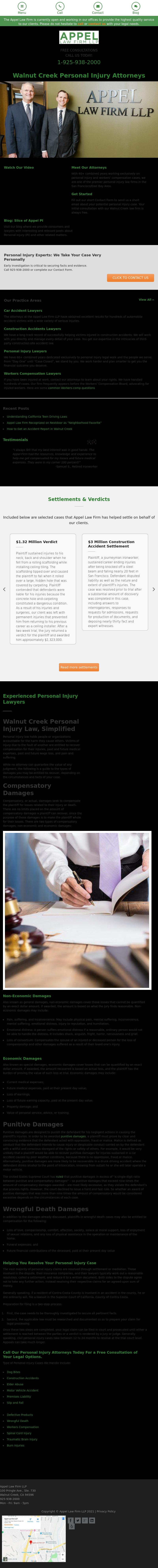 Appel Law Firm LLP - Walnut Creek CA Lawyers
